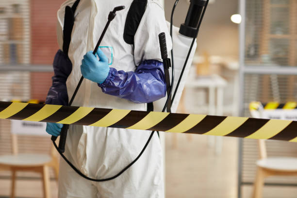 Professional Biohazard technician working in Granville, IA